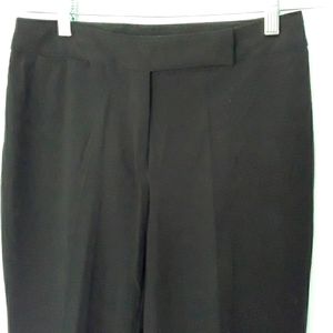 Apostrophe Straight Leg Trouser Pants, Black, Size 6P